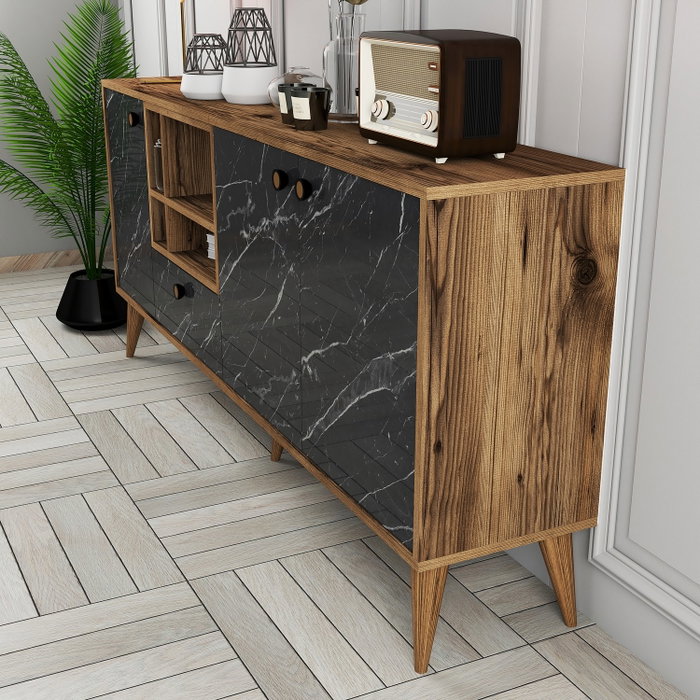 Hanah Home Napoli - Black Marble Hanah Home Napoli - Black Marble